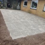Etablering af terrasse efter