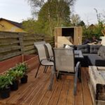 Etablering af træterrasse